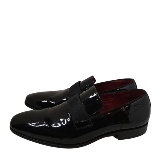 Hugo BossHigline Tuxedo Patent Leather Loafers Size 9 - Picture 3 of 7